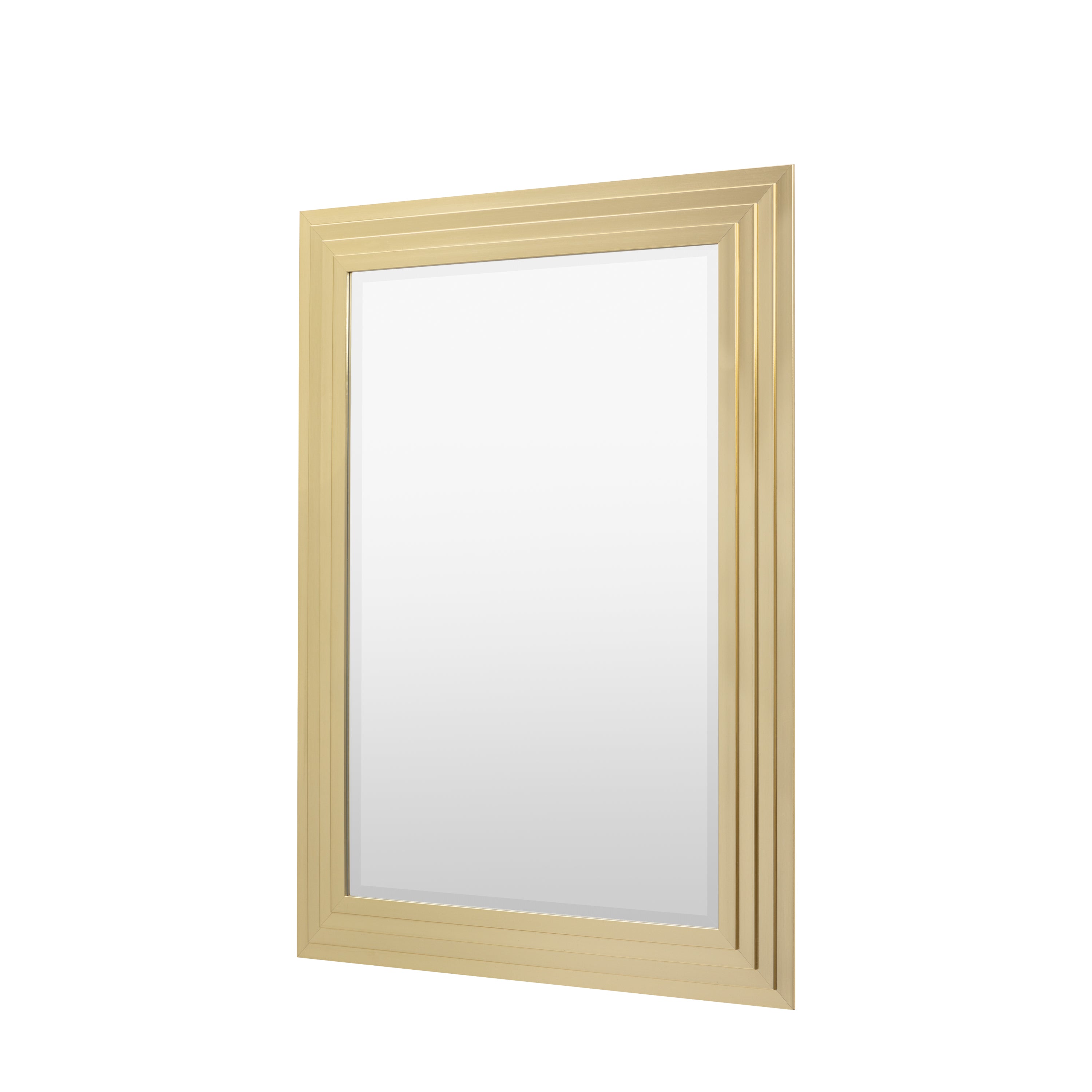 Rubin Gold Rectangle Wall Mirror